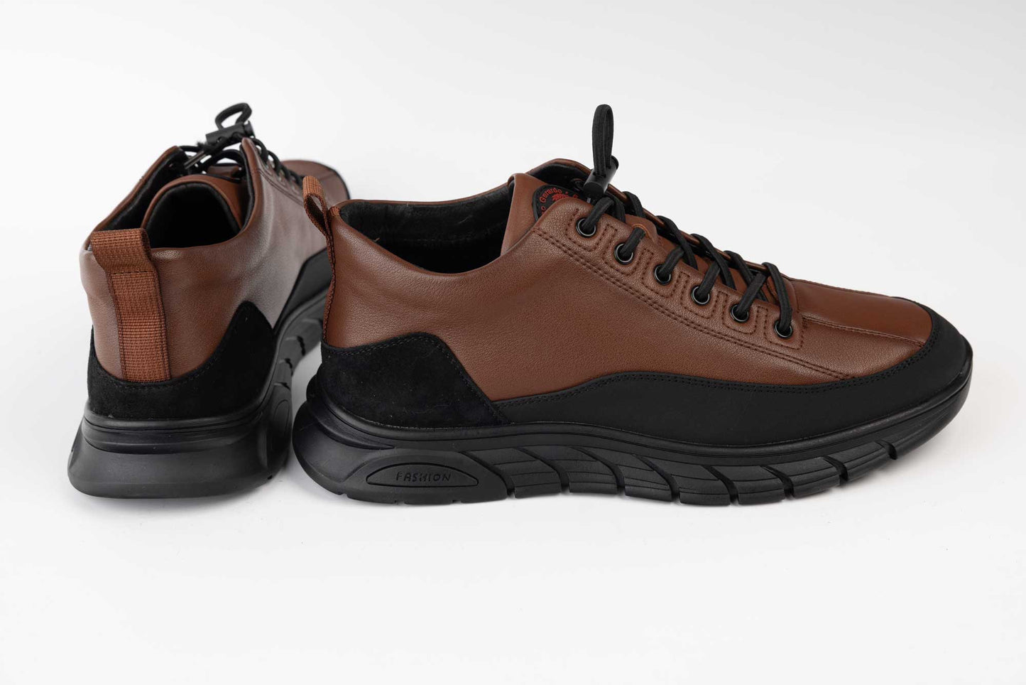 Pantofi barbati piele naturala FRANCO GERARDO H-07 Maro