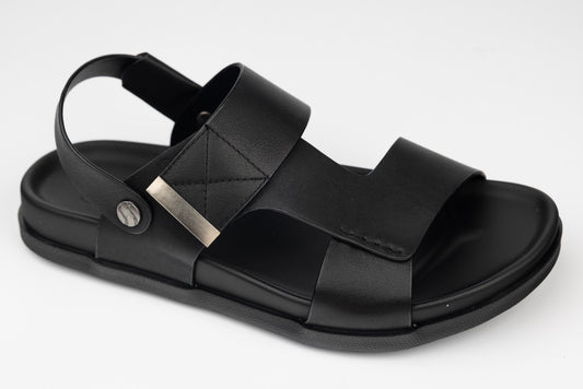 Sandale barbati piele naturala MELS 12125 N