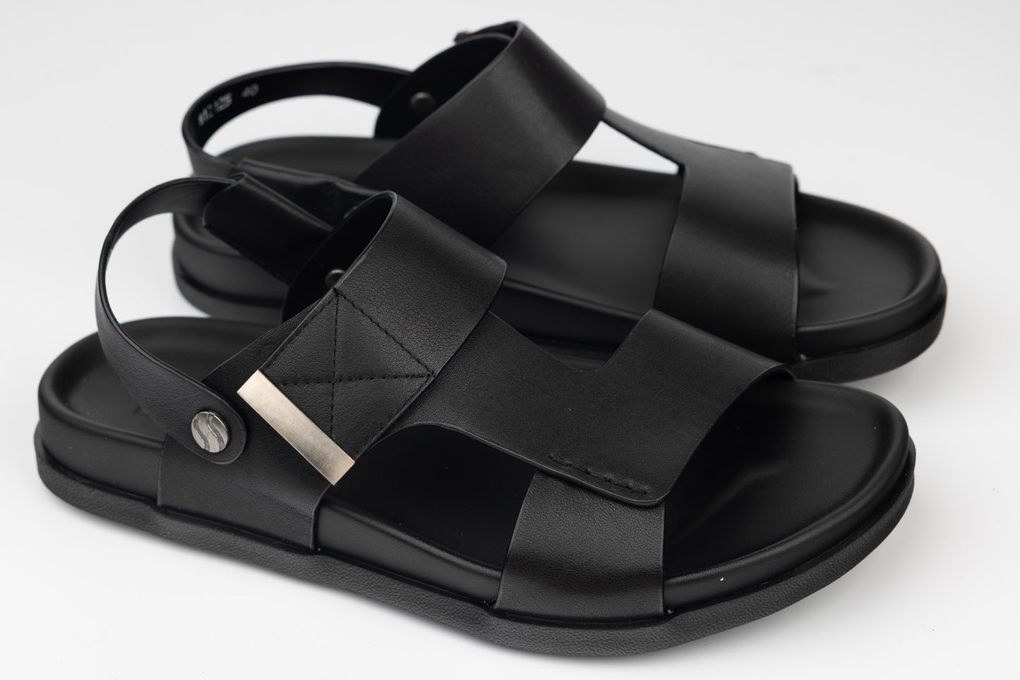 Sandale barbati piele naturala MELS 12125 N