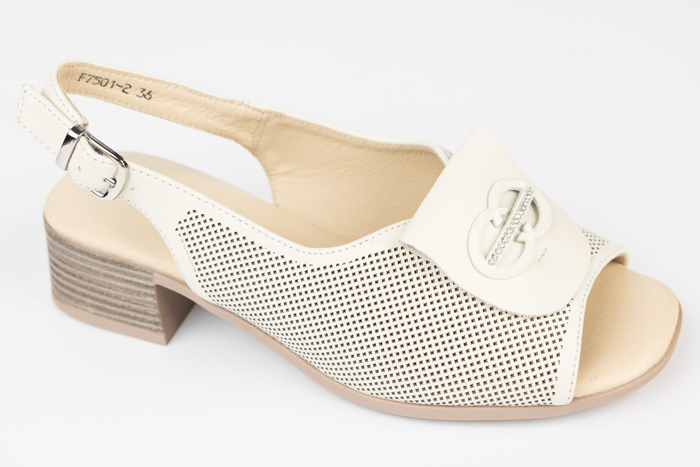Sandale dama piele naturală BETINA 7501 Bej