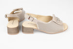 Sandale dama piele naturală BETINA 7501 Taupe