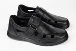 Pantofi bărbați piele naturală decupați JOHAN 1003 N perf.