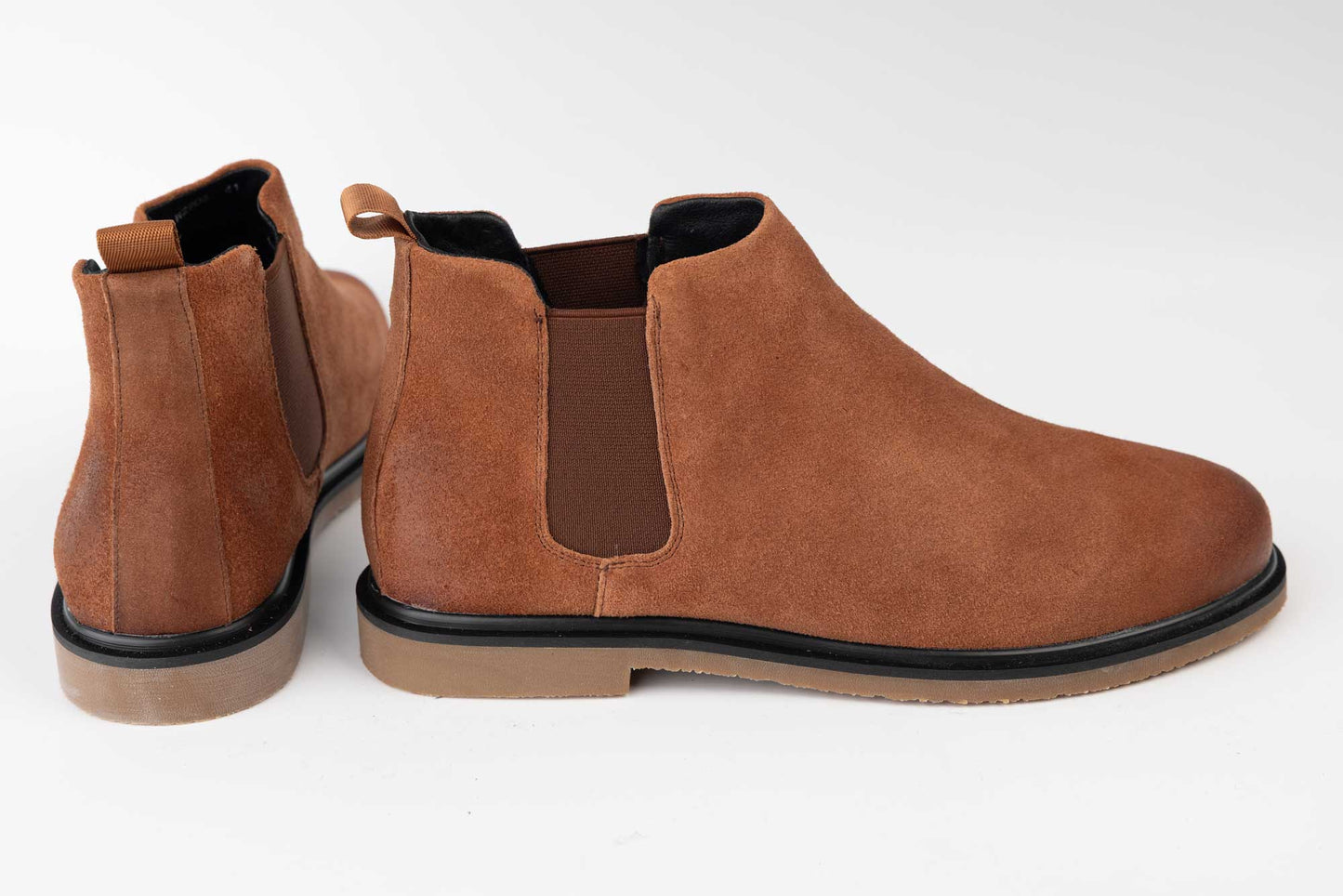 Ghete barbati piele naturală MELS 2906 Maro Vel