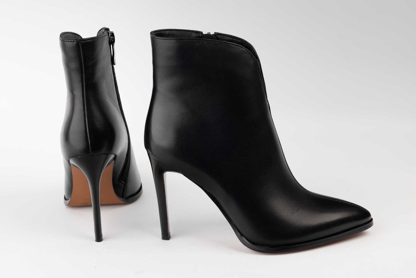 Ghete dama piele naturală elegante BETINA 480 N