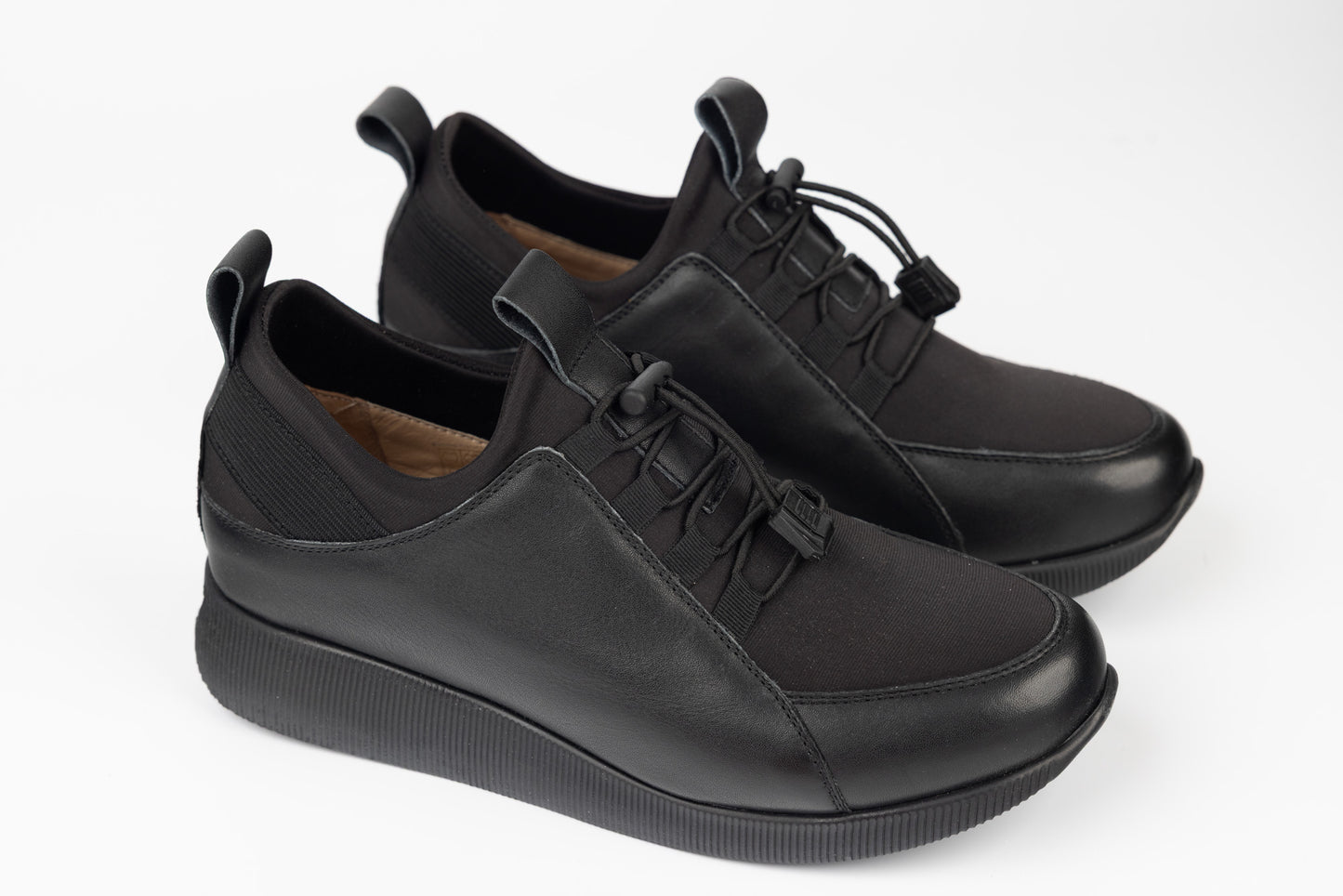 Women's shoes natural leather PREGO 1235 stretch N box