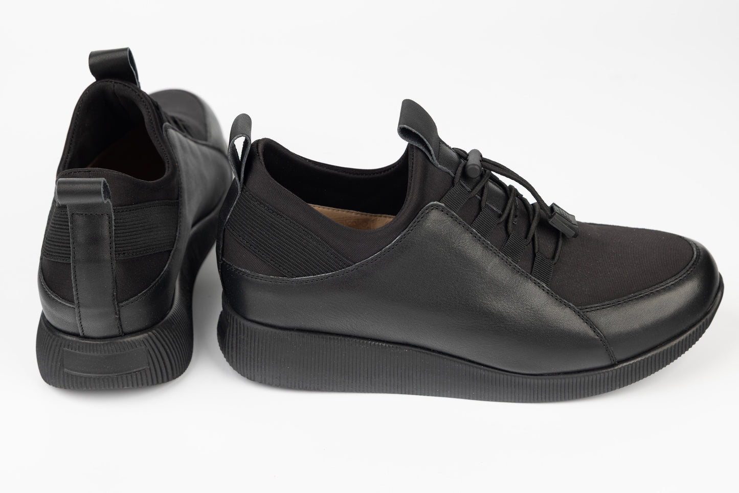 Women's shoes natural leather PREGO 1235 stretch N box