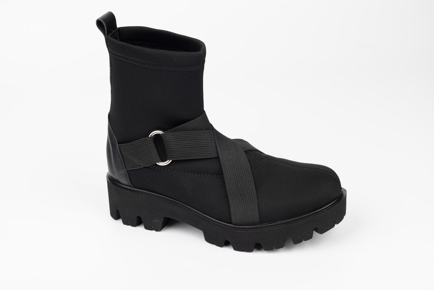 Women's elastic stretch boots PREGO B241 N box