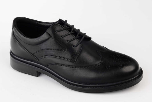 Pantofi barbati casual piele naturala JOHAN 22185-1 N
