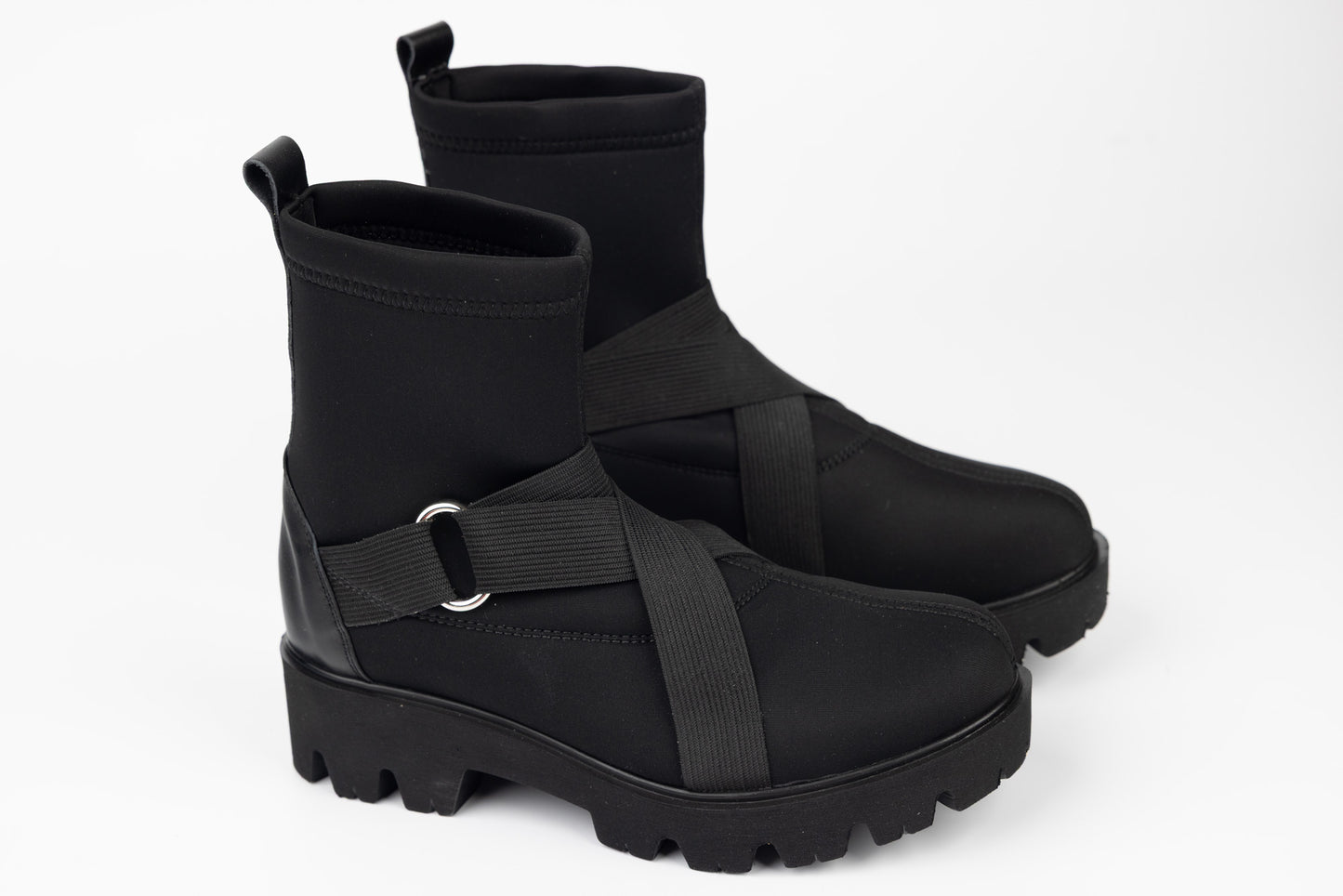 Women's elastic stretch boots PREGO B241 N box