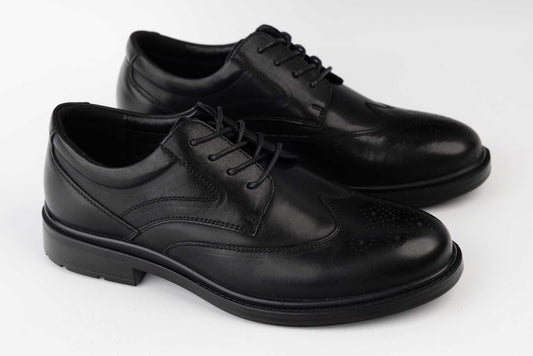 Pantofi barbati casual piele naturala JOHAN 22185-1 N