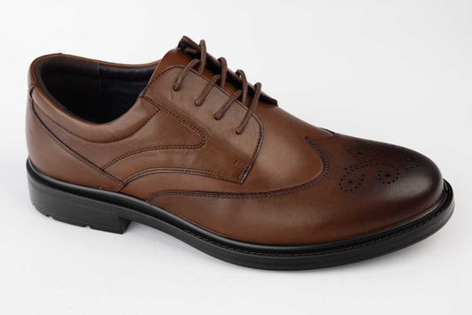 Pantofi barbati casual piele naturală 22185-1 Maro