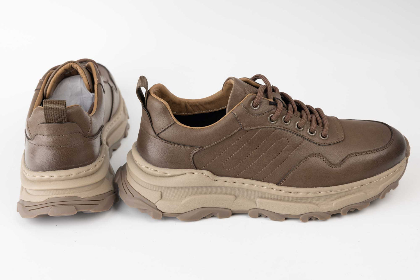 Men's genuine leather shoes FRANCO GERARDO 3237 Green