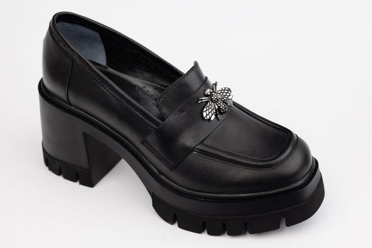 Pantofi dama piele naturala PERLA 3690 N box