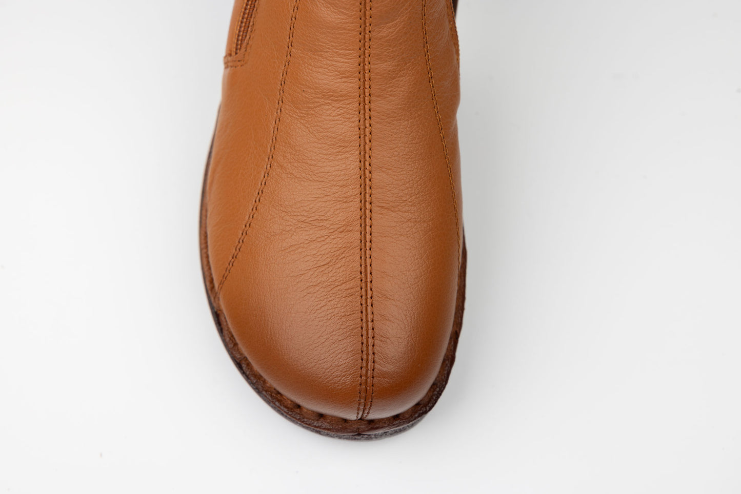 Ghete damă piele naturală MATSTAR 43181 Maro