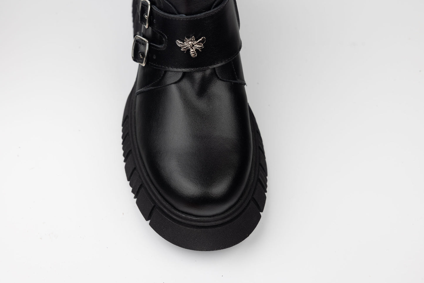Ghete damă piele naturală PERLA 4026 N box
