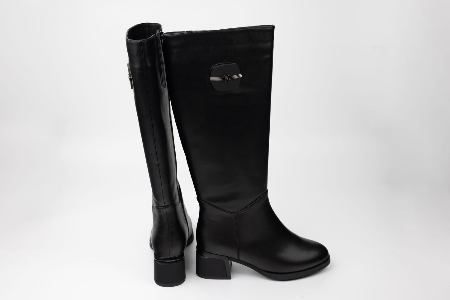 Women's genuine leather boots BETINA 2564 N