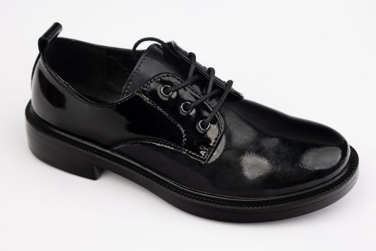 Pantofi damă piele naturală lăcuită BETINA 094 N lac