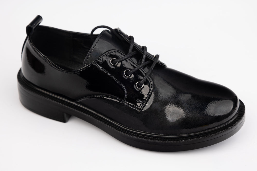Pantofi damă piele naturală lăcuită BETINA 094 N lac