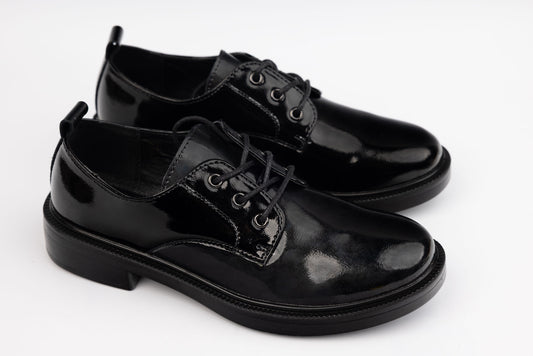 Pantofi damă piele naturală lăcuită BETINA 094 N lac