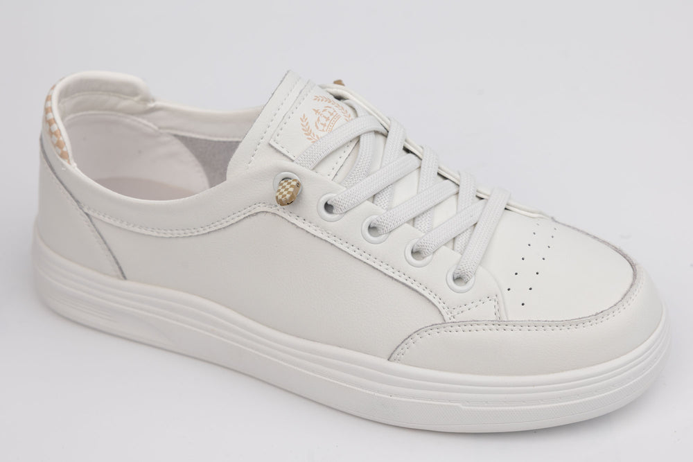 Pantofi dama sport FRANCO GERARDO 229980 ALB APRICOT