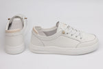 Pantofi dama sport FRANCO GERARDO 229980 ALB APRICOT