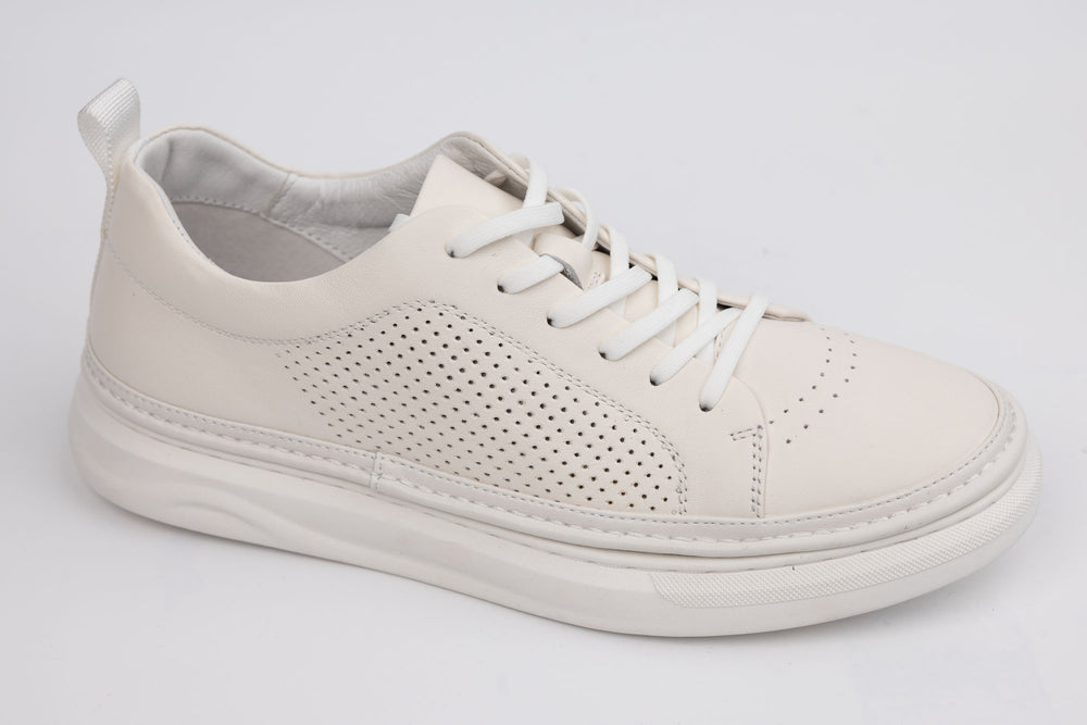 Pantofi piele naturală FILIPO sport 870 ALB