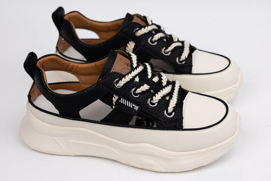Pantofi dama piele naturala FRANCO GERARDO 208 N perforat