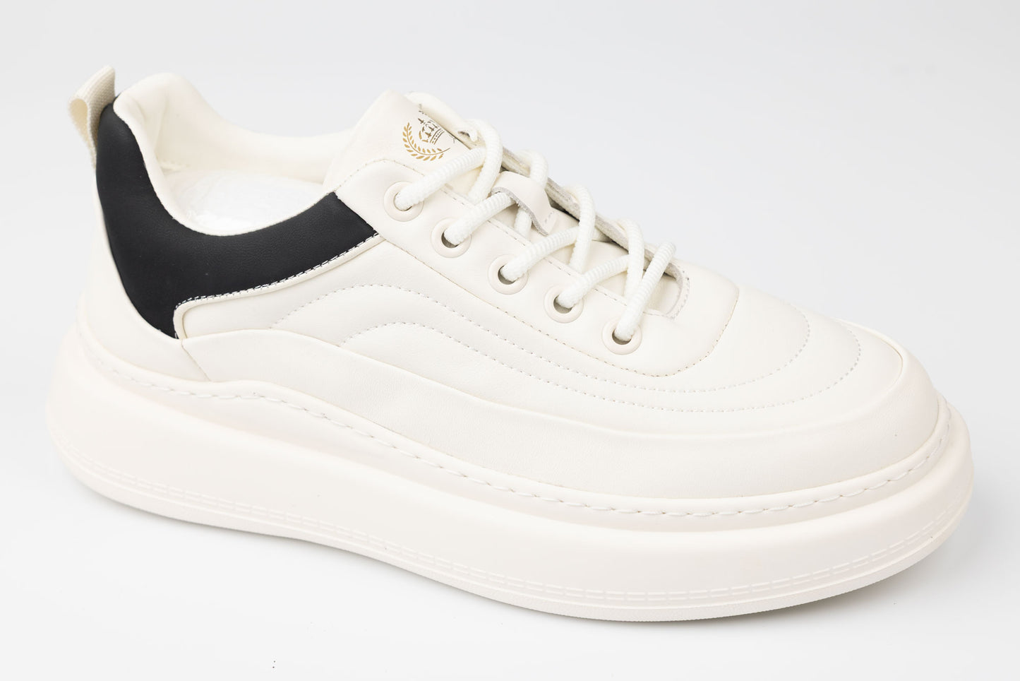 Men's genuine leather sneakers FRANCO GERARDO 88118 White