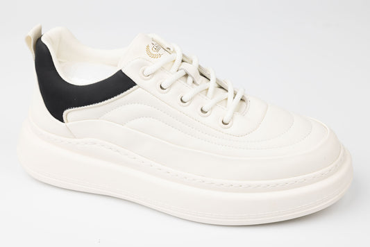 Men's genuine leather sneakers FRANCO GERARDO 88118 White