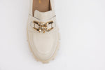 Pantofi dama piele naturala NIKE 974 BEJ