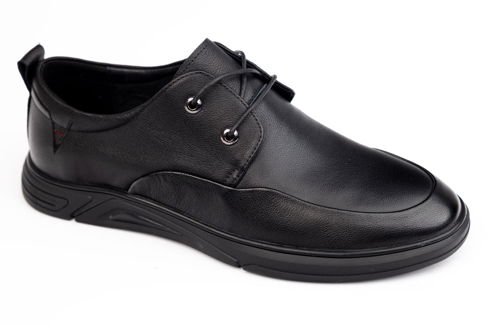 Pantofi barbati piele naturala MELS 83038 T N MARE+ MIC