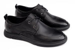 Pantofi barbati piele naturala MELS 83038 T N MARE+ MIC