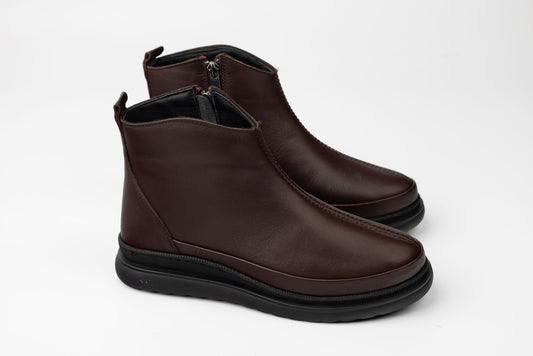 Ghete damă piele naturală GORETTI 290 Maro (36-40)