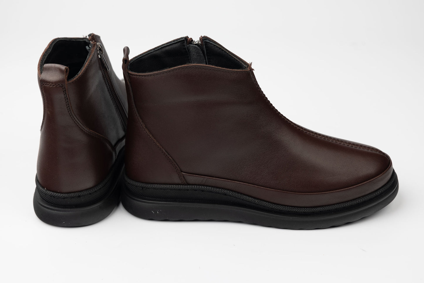 Ghete damă piele naturală GORETTI 290 Maro (36-40)