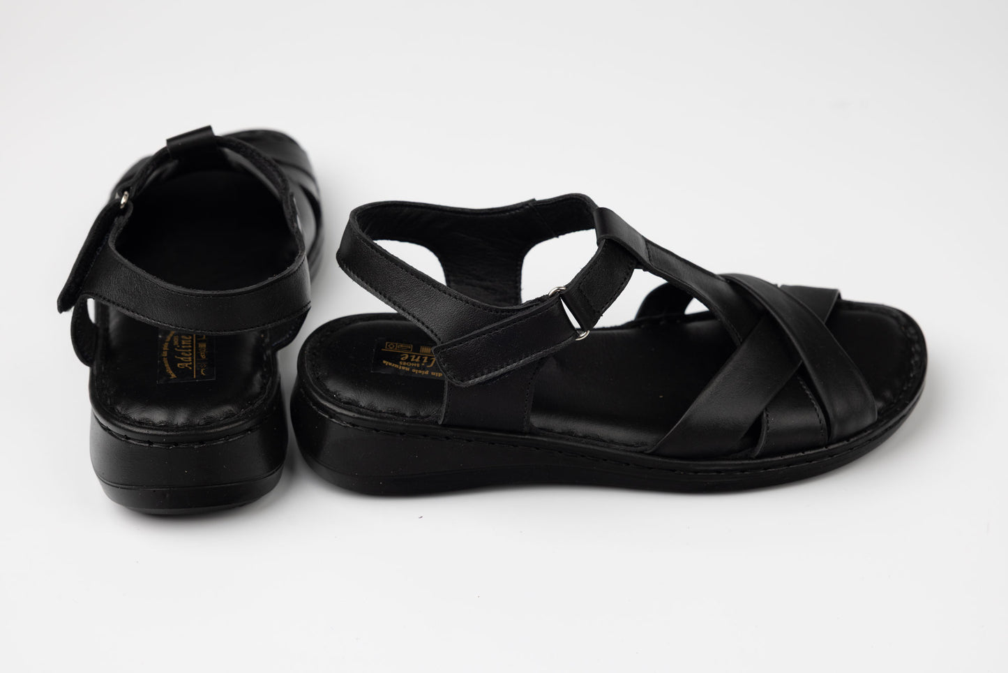 Women's genuine leather sandals ADELINE Flory N