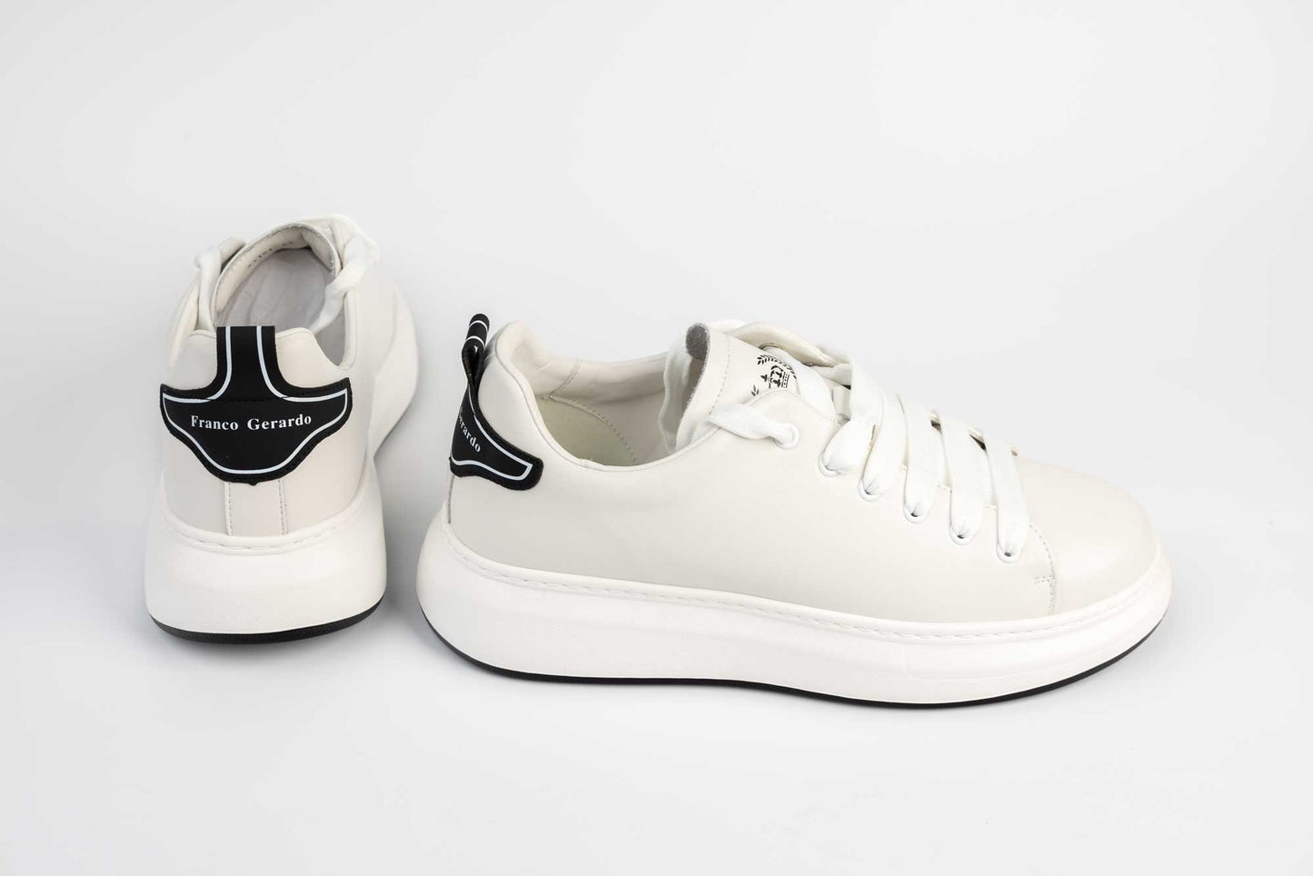 Pantofi bărbați casual FRANCO GERARDO 51191 Alb