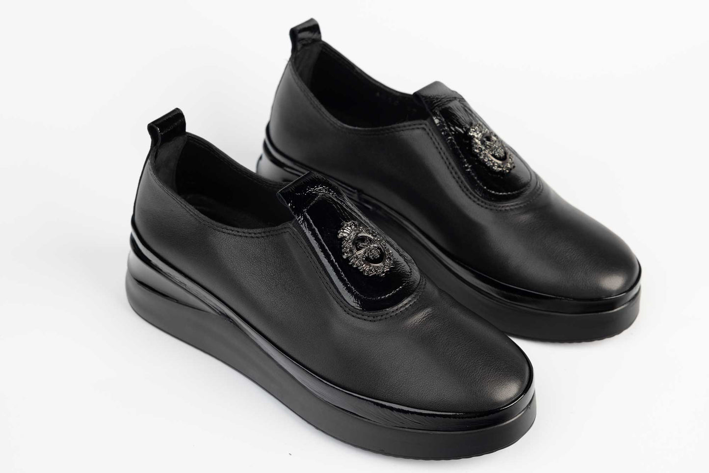 Pantofi dama casual piele naturala DOGATI 6015 N box