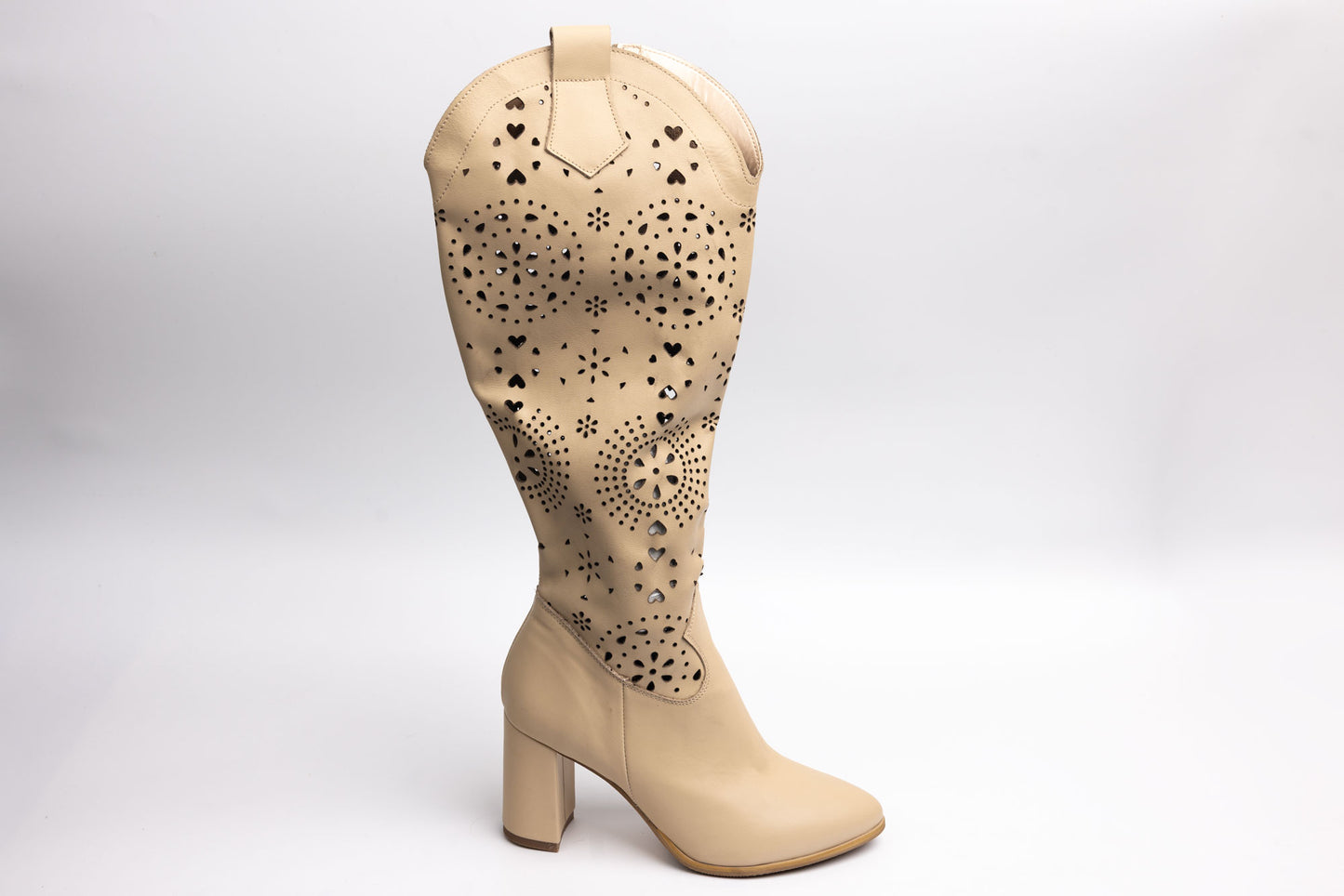 Boots PERLA 1506 Beige perf