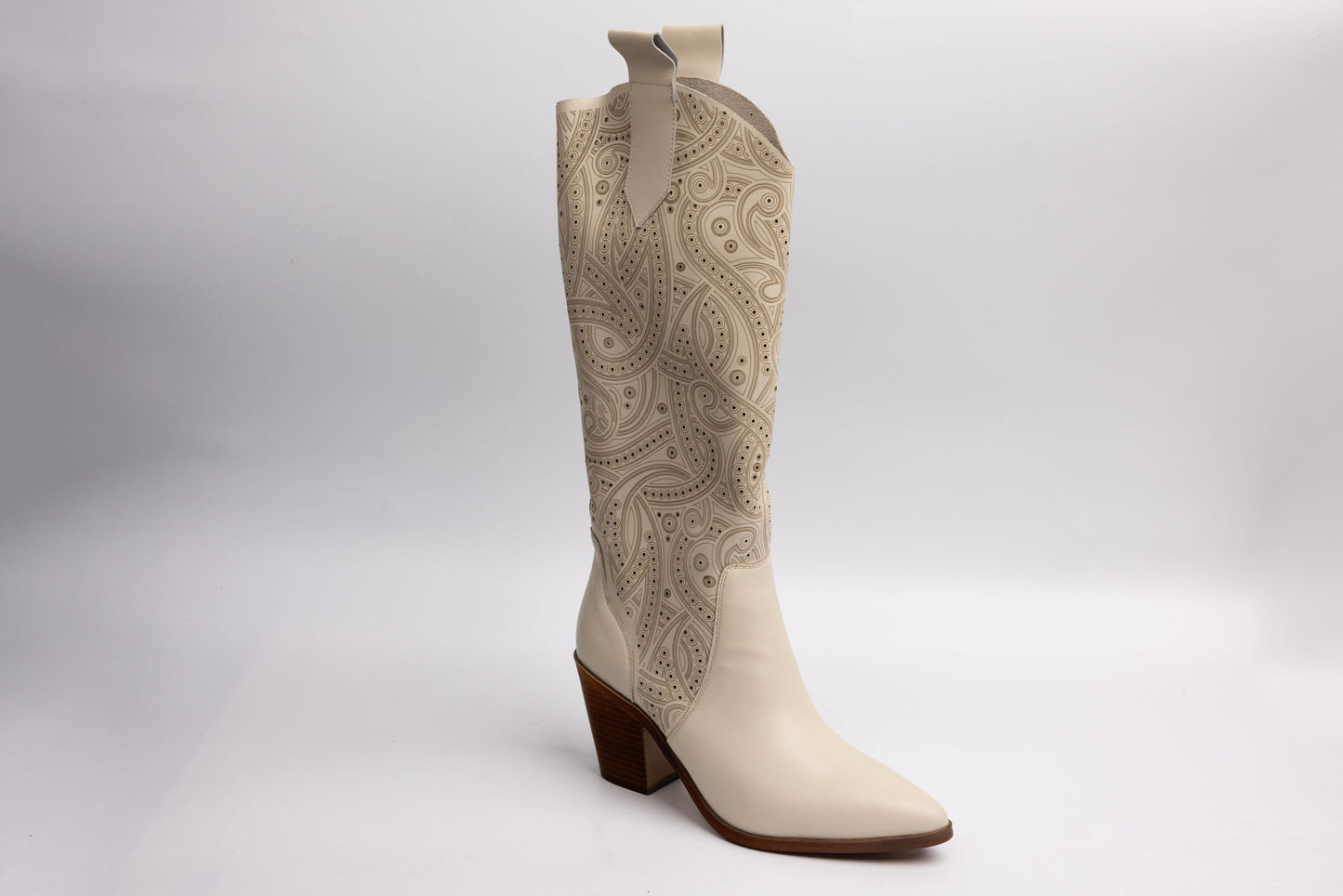 Women's boots PERLA 1750 Beige perf