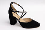 Pantofi dama piele naturală întoarsă PERLA 3671 N Vel
