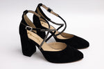 Pantofi dama piele naturală întoarsă PERLA 3671 N Vel