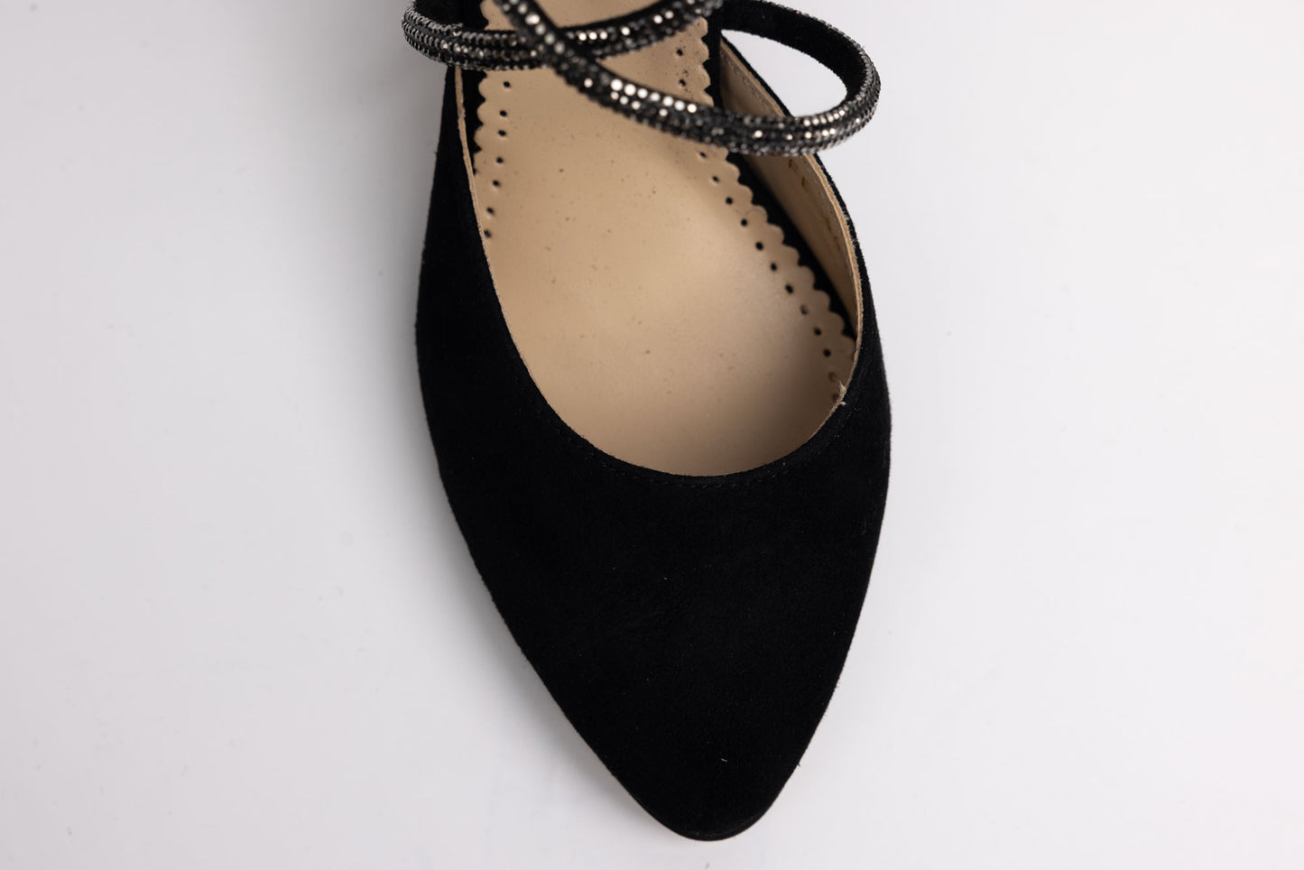Pantofi dama piele naturală întoarsă PERLA 3671 N Vel
