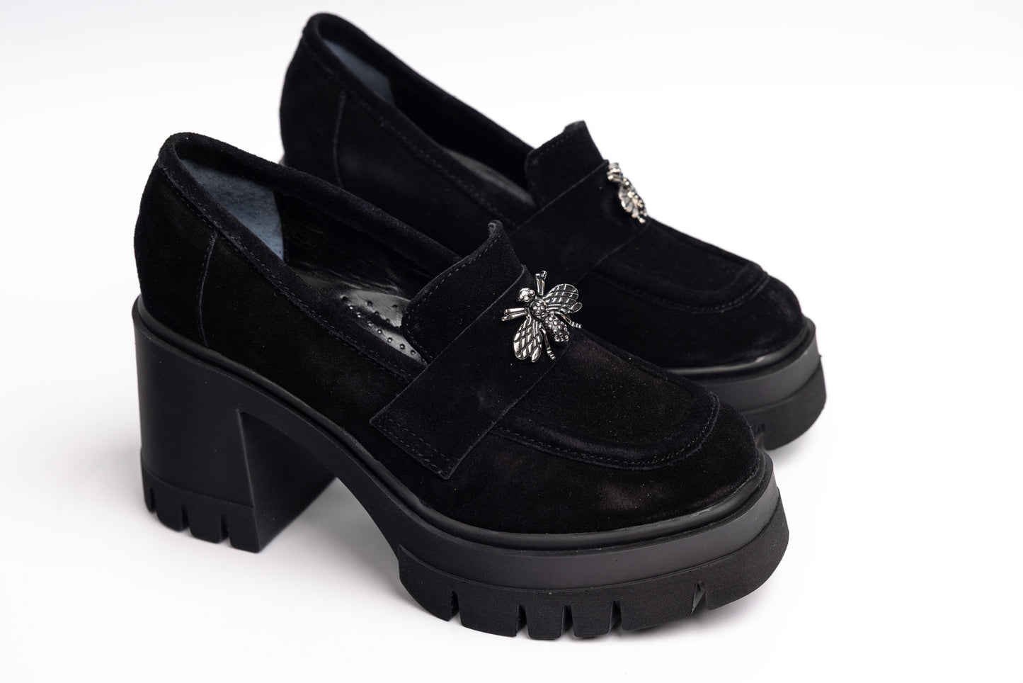 Women's shoes made of genuine suede leather PERLA 3690 N Vel