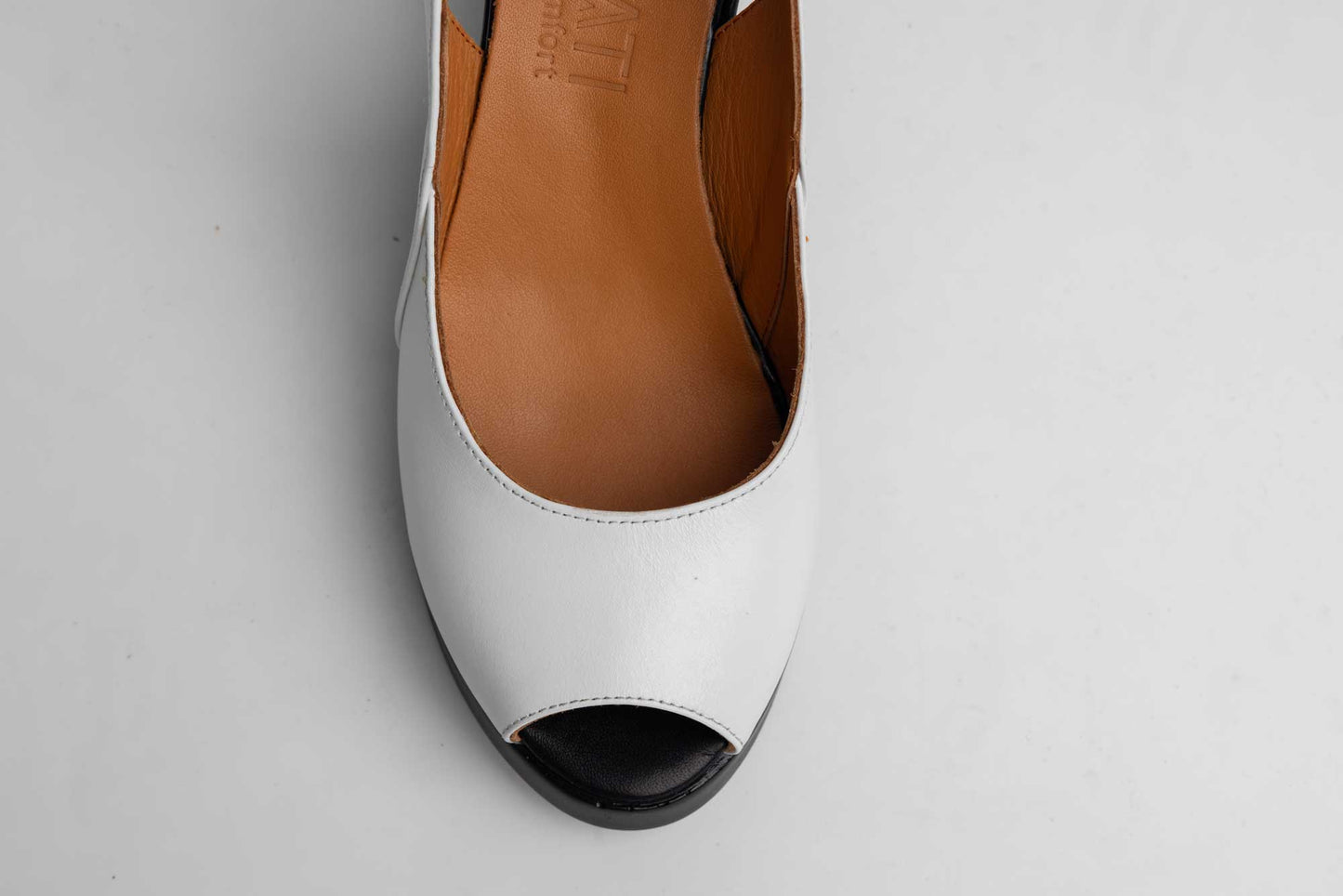 Women's genuine leather sandals DOGATI 201 White