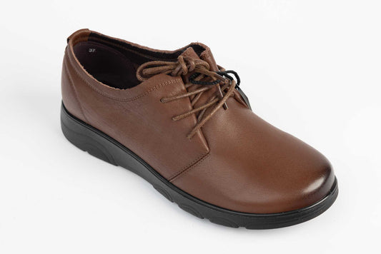 Pantofi dama casual piele naturala FORMAZIONE 2398 Maro
