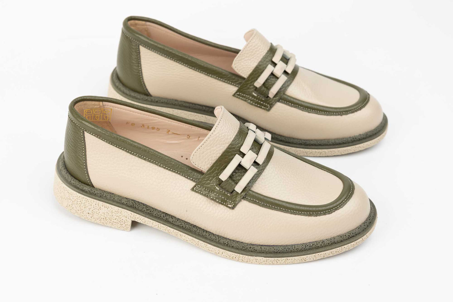 Pantofi dama piele naturala PERLA 3195 Bej V