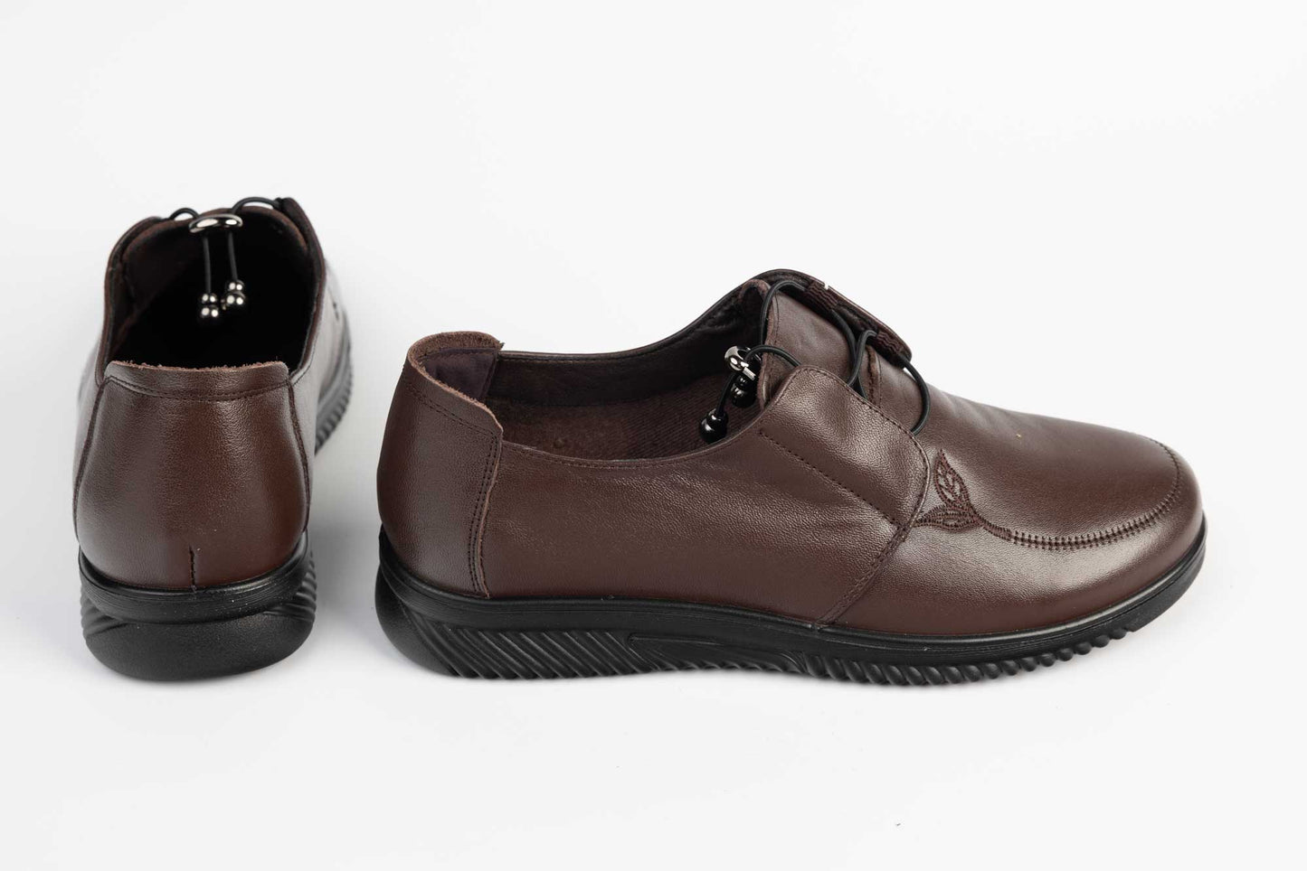 Pantofi dama casual piele naturala FORMAZIONE 1201 Coffe