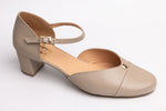 Pantofi dama piele naturală PULSO 549 Bej XXL