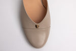 Pantofi dama piele naturală PULSO 549 Bej XXL