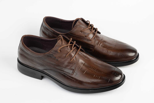 Pantofi barbati piele naturala MELS 817300 Maro